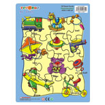 16PCS Puzzle E16021